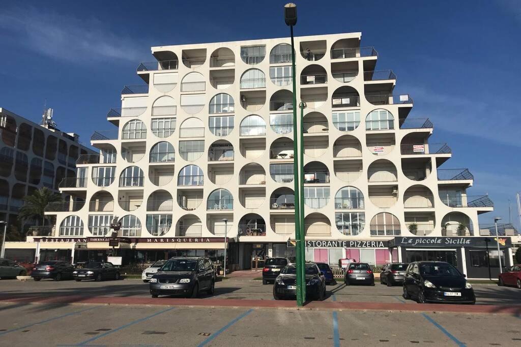 Lux Apt 1Er Ligne Mer!Grande Terrasse Vue Superbe! Ampuriabrava Exterior foto
