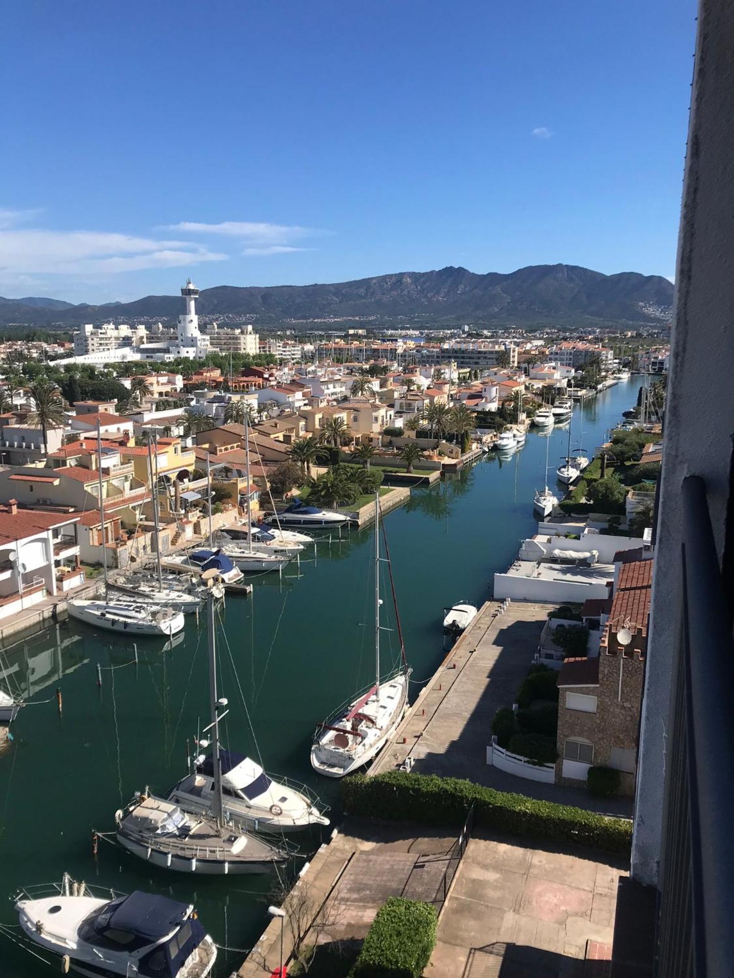 Lux Apt 1Er Ligne Mer!Grande Terrasse Vue Superbe! Ampuriabrava Exterior foto